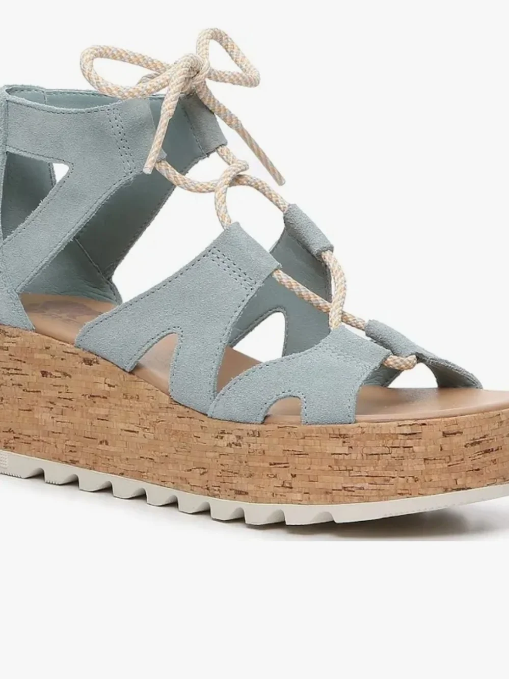 NEW! SOREL Cameron™ Flatform Lace Wedge Sandals